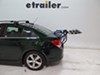 2015 chevrolet cruze  3 bikes fits most factory spoilers on a vehicle