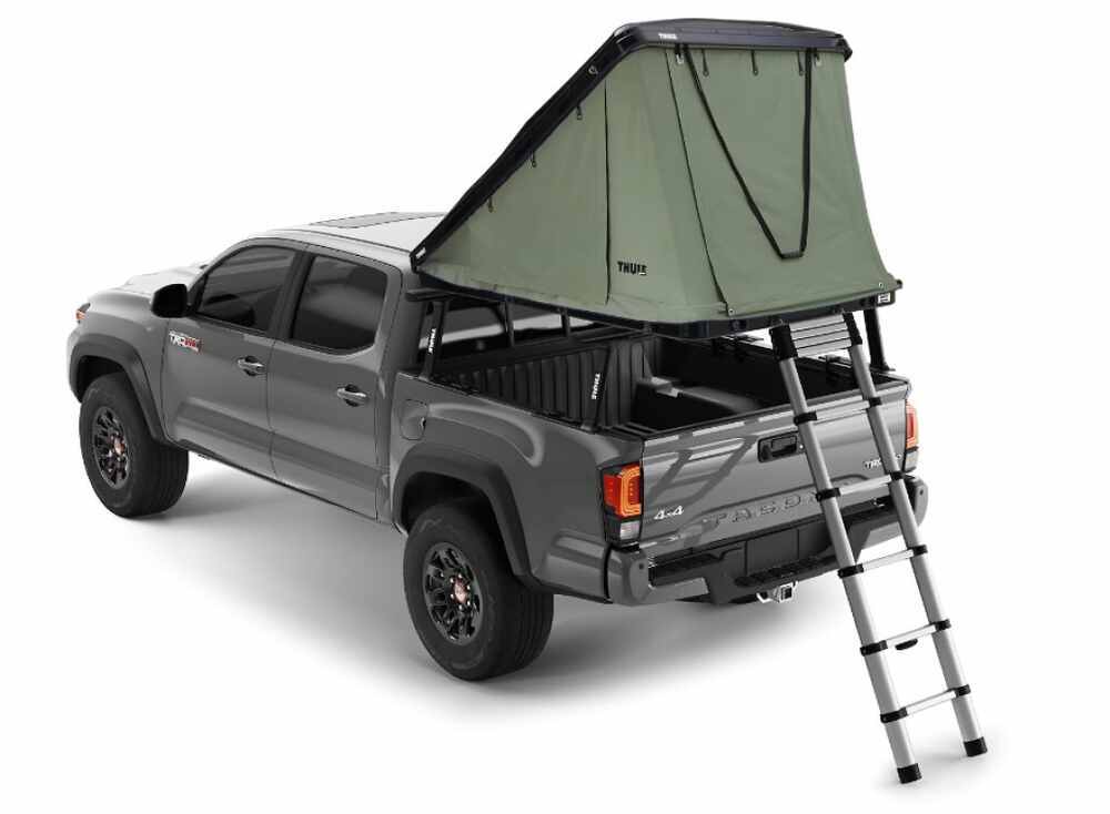 Thule Basin Wedge Rooftop Tent and Cargo Box 2 Person 600 lbs