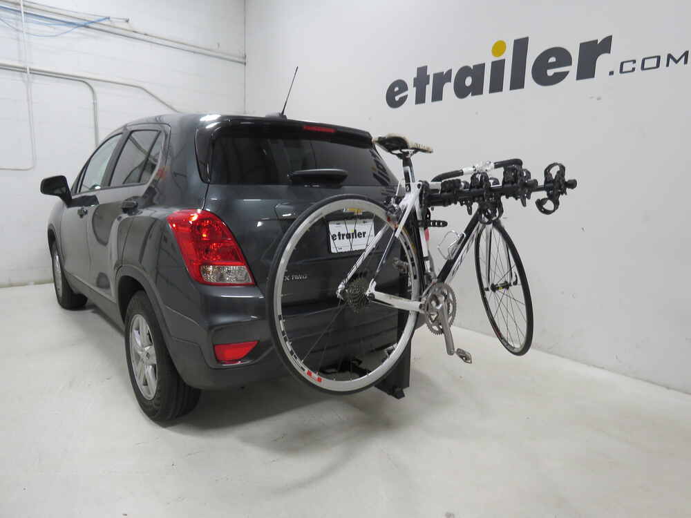 2017 Chevrolet Trax Thule Hitching Post Pro Bike Rack for 4 Bikes 11