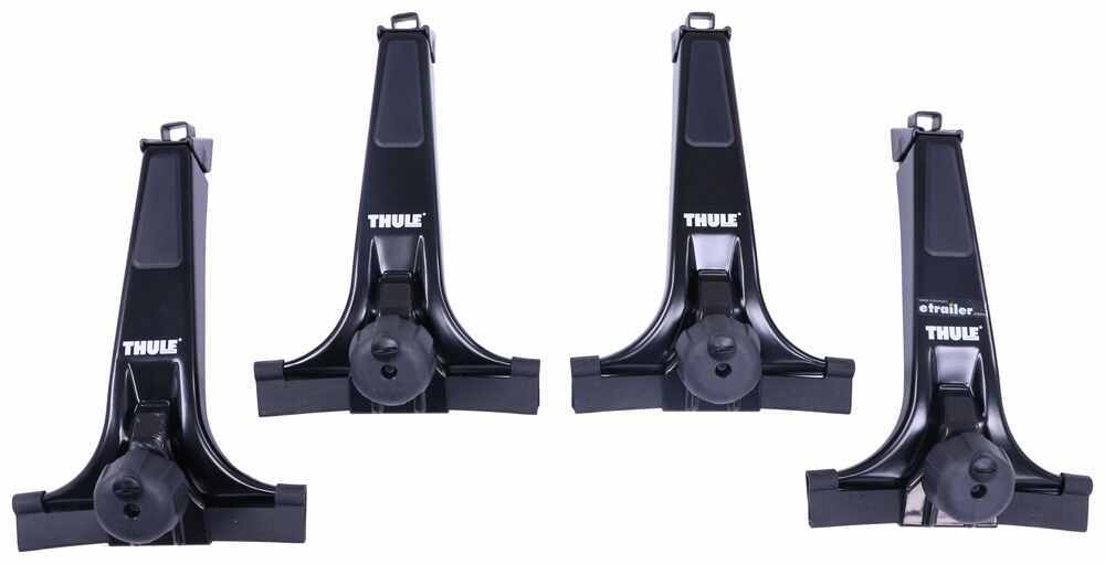 Thule 953 Super High Gutter Foot Pack Tower Set: Fits Rectangular Bar,  4-Pack
