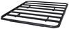 truck bed fixed height thule caprock platform rack for crossbars - aluminum 74-3/4 inch long x 75 wide