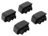 roof rack thule load bar replacement end caps (qty 4)