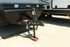 0  car hauler enclosed trailer utility a-frame jack leveling jacks tongue in use