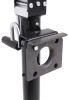 side frame mount jack swivel - pull pin round snap ring w/ footplate weld on sidewind 14-1/2 inch travel 2 000 lbs