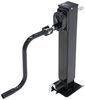etrailer trailer jack car hauler enclosed 5th wheel gooseneck utility manual square 2-speed w/ crank - drop leg spring return sidewind 25-7/8 inch lift 10k