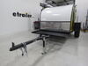 0  car hauler enclosed trailer utility swivel jack topwind round pipe mount w/ footplate - weld on zinc 10-3/4 inch travel 2k