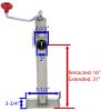 leveling jacks tongue pipe mount weld-on tjp-2002-z