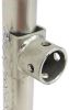 etrailer trailer jack enclosed utility manual round pipe mount swivel w/ footplate - weld on zinc topwind 10-3/4 inch travel 3k