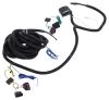 trailer hitch wiring 7 round - blade tekonsha oem replacement vehicle harness w brake controller adapter way connector