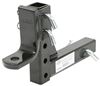 adjustable ball mount drop - 10 inch rise 9 for 2 hitches to 10-1/4 5 000 lbs
