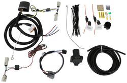 Tekonsha OEM Replacement Vehicle Wiring Harness w Brake Controller Adapter - 7 Way Trailer Connector - TK55VR