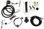 Tekonsha OEM Replacement Vehicle Wiring Harness w Brake Controller Adapter - 7 Way Trailer Connector