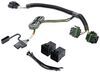 trailer hitch wiring t-one vehicle harness for factory tow package - 4-pole flat connector