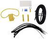 trailer hitch wiring t-one vehicle harness with 4-pole flat connector