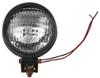 optronics utility work light - rubber housing incandescent round clear lens