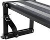 truck camper fixed step torklift glowstep collapsible for campers w/ basement storage - 6 inch 325 lbs black