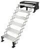 towable camper pull-out step torklift glowstep revolution scissor steps w/ landing gear - 6 27-1/2 inch base 325 lbs
