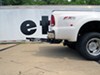 2005 ford f-250 and f-350 super duty  hitch extender in use