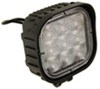 work lights exterior opti-brite led light - spot beam 707 lumens black aluminum square 12v/24v
