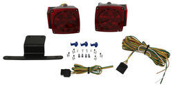 LED Combination Tail Light Kit for Trailers under 80" Wide - Submersible - Driver and Passenger - TLL9RK