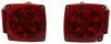 tail lights 5l x 5w inch led combination light kit for trailers under 80 wide - submersible driver and passenger