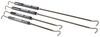 camper tie-downs torklift anchorguard turnbuckles for truck - stainless steel qty 4