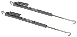 TorkLift FastGun Turnbuckles for Frame-Mounted Camper Tie-Downs - Stainless Steel - Gray - Qty 2 - TLS9522