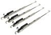 camper tie-downs frame-mounted torklift locking fastgun turnbuckles for - polished stainless steel qty 4