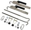 camper tie-downs turnbuckles torklift fastgun for bed-mounted - polished stainless steel qty 2