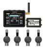 rv trailer flow through sensors tireminder i10 tpms for rvs and trailers w/ signal booster - 4 tire