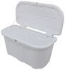 dock storage box plastic taylor made stow n go - 43 inch long x 21 wide 26 deep white