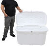 dock storage box 3 - 5 feet long taylor made stow n go 43 inch x 21 wide 26 deep white