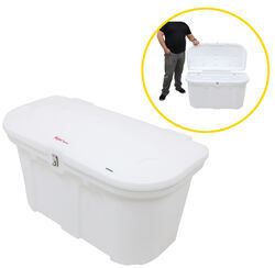 Taylor Made Stow N Go Dock Storage Box - 43" Long x 21" Wide x 26" Deep - White