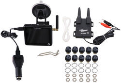 TireMinder i10 TPMS for RVs and Trailers w/ Signal Booster - 10 Tire Sensors - TM56FR