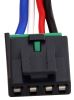 TrailerMate Custom Wiring Adapter for Trailer Brake Controllers - Dual Plug In Plugs into Brake Controller TM75295