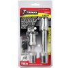 trimax locks trailer hitch lock universal anti-rattle fits 2 inch receiver and coupler set for class iii iv hitches - keyed alike