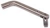 standard hitch pin 5/8 inch diameter trimax trailer with flip-tip for 2 hitches - 3-1/4 span stainless steel