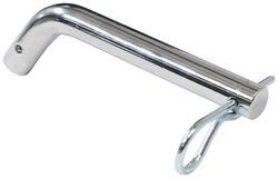 Trimax Trailer Hitch Pin and Clip for 2" Hitches - 3-1/2" Span - Chrome - TMX33VR