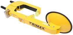Trimax Heavy Duty Adjustable Wheel Lock with Padlock - 10" to 18" Wheels - TMX42ZR