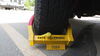 0  trailer vehicle trimax wheel chock and lock - 12 inch to 16-1/2 wheels