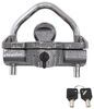 surround lock fits 1-7/8 inch ball 2 2-5/16 trimax dual purpose coupler and u-lock - 9/16 shackle
