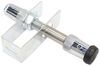 trimax locks trailer hitch lock universal anti-rattle receiver for 2 inch hollow ball mounts - 2-3/4 span