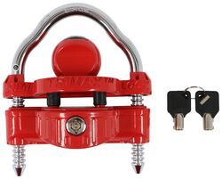 Trimax Dual Purpose Coupler Lock and U-Lock for 1-7/8", 2", and 2-5/16" Couplers - TMX77FR