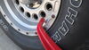 0  trailer vehicle trimax wheel chock and lock - 7 inch 11-1/4 wide tires qty 2