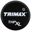 hidden padlock trimax - 3/8 inch shackle diameter aluminum black