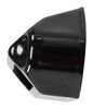 boat lights mounting cover for 45-degree tecniq led accent light - black