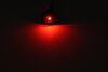 0  clearance lights submersible mini clearance/side marker light w grommet - red led clear lens 0.156 inch bullet