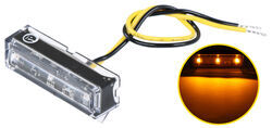LED Boat Accent Light - 45 Degree - Waterproof - 240 Lumens - Amber LEDs - Clear Lens - TN32FR