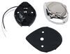 tecniq boat lights navigation led light - starboard green stainless steel cover