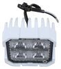 flood lights work steelhead led light - beam 1 100 lumens 3 inch square white aluminum 12v/24v